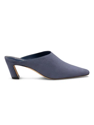 STUART WEITZMAN WOMEN'S STASSI 50MM SUEDE MULES