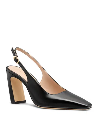 Stuart Weitzman Stassi Slingback Pump In Black
