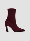 Stuart Weitzman Stassi 85mm Stretch Booties In Animal Print