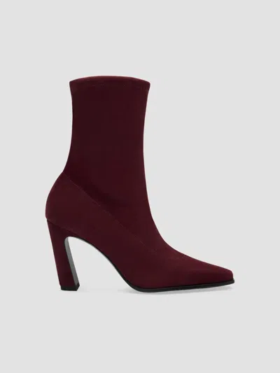 Stuart Weitzman Stassi 85mm Stretch Booties In Multi