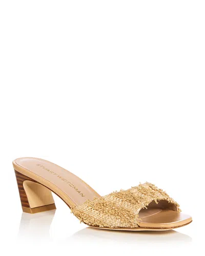 STUART WEITZMAN WOMEN'S STASSI SLIDE SANDALS