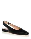 Stuart Weitzman Women's Stassi Slingback Flats In Black