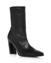 Stuart Weitzman Stassi Stretch Booties Black In Multi