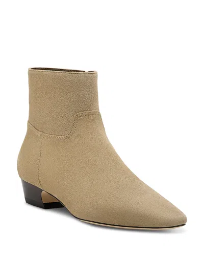 Stuart Weitzman Women's Stassi Zip Booties In Brown