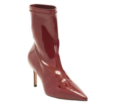Stuart Weitzman Women's Stretch Bootie In Cabernet In Brown