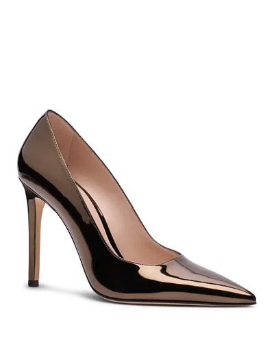 Stuart Weitzman Women's Stuart Power 100 Pumps In Brown