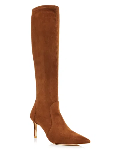 Stuart Weitzman Women's Stuart Power 75 Boots In Brown