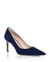 Stuart Weitzman Linsi 75 Pump In Nice Blue