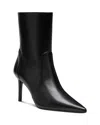 Stuart Weitzman 75mm Stuart Power Zip-detail Pointed-toe Boots In Black