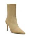 Stuart Weitzman Women's Stuart Power 75 Zip Booties In Brown
