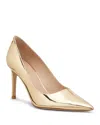 Stuart Weitzman Women's Stuart Power 85 Pumps In Silver