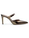 Stuart Weitzman Stuart Power 85 Heeled Mules In Multi