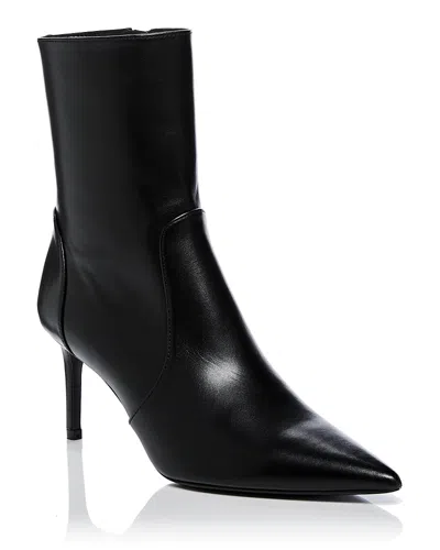 Stuart Weitzman Women's Stuart Power Booties In Black