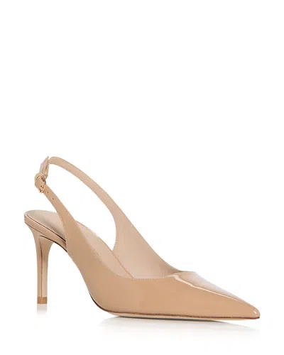 Stuart Weitzman Women's Stuart Power Slingback Pumps In Neutral
