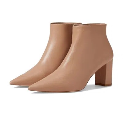 Stuart Weitzman Women's  Stuart Boots Beige Pointed Toe Bootie Htat235 In Multi