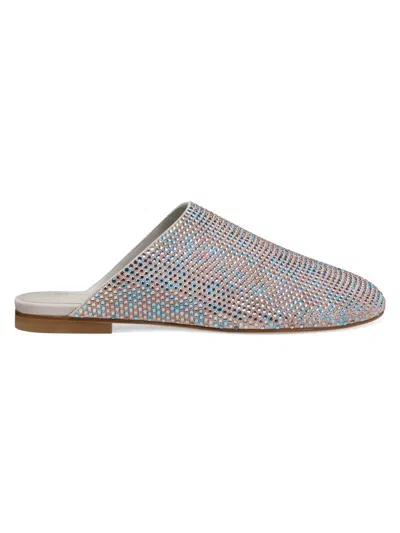 Stuart Weitzman Women's Talia Shine Mules In Multi