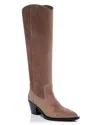 Stuart Weitzman Women's Tate Tall Boots In Taupe/black