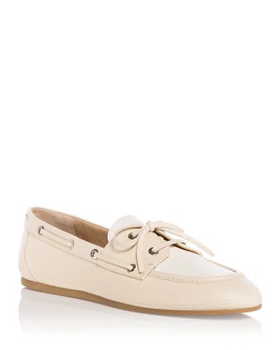 STUART WEITZMAN WOMEN'S TINSLEY MOCCASIN BOAT SHOE LOAFERS
