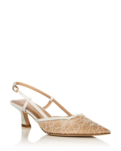 Stuart Weitzman Women's Vinnie 50 Slingback Pumps In Brown