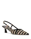 Stuart Weitzman Vinnie 50 Slingback Pump In Neutral