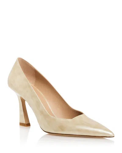 Stuart Weitzman Women's Vinnie 85 Pumps In Nude