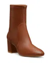 Stuart Weitzman Yuliana Ankle Bootie In Adobe