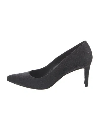 Pre-owned Stuart Weitzman Wool Pumps In Gray