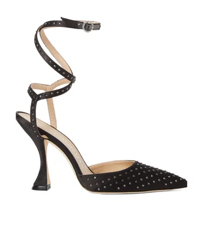 Stuart Weitzman Wrapped High Heels In Black