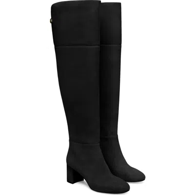 Stuart Weitzman Wynn Over The Knee Boot In Black