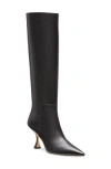 Stuart Weitzman Xcurve 85 Slouch Boot In Black