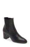 Stuart Weitzman Yuliana 60 Leather Chelsea Boots In Black Ph