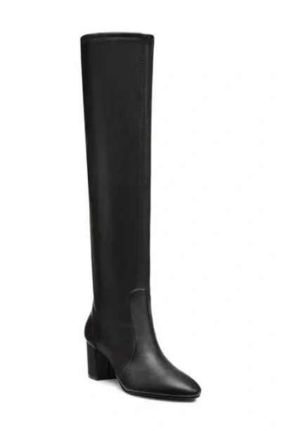 Stuart Weitzman Yuliana Knee High Slouch Boot In Black