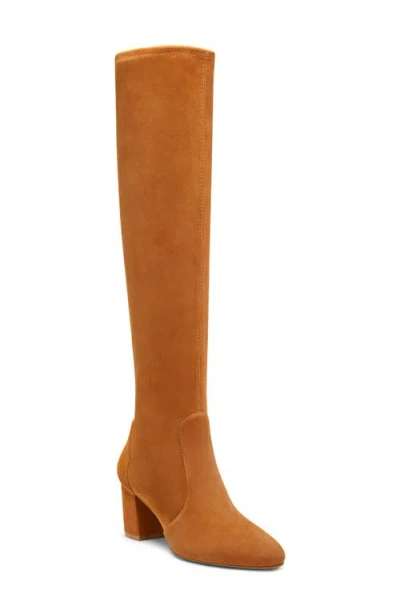 Stuart Weitzman Yuliana Knee High Slouch Boot In Camel