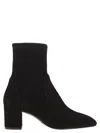 Stuart Weitzman Niki Stretch-suede Sock Boots