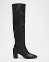 Stuart Weitzman Women's Yuliana 60 Slouch Tall Boots In Black