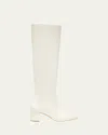 Stuart Weitzman Yuliana 60 Tall Slouch Boots In Cream