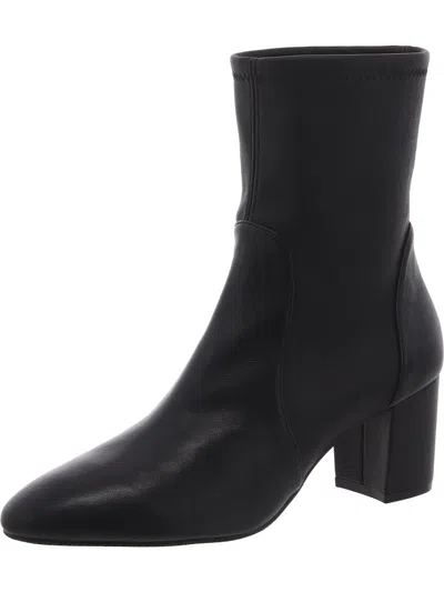 STUART WEITZMAN YULIANA 60 WOMENS LEATHER PULL ON MID-CALF BOOTS