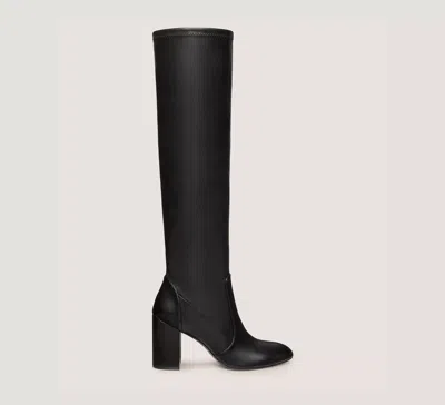 Stuart Weitzman Yuliana 85 Slouch Boot In Black