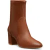 Stuart Weitzman Yuliana Ankle Bootie In Briddle Brown
