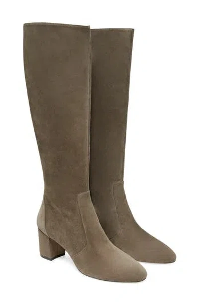 Stuart Weitzman Yuliana Knee High Boot In Charcoal