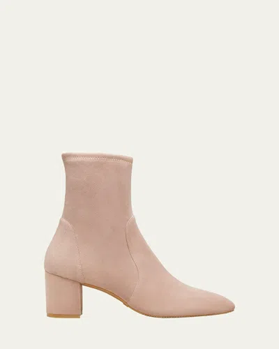Stuart Weitzman Yulianna Suede Boot In Neutral