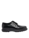 Stuart Weitzman Benson Laced Up Shoes In Black