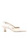 Stuart Weitzman Vinnie Patent Kitten Slingback Pumps