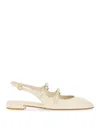 Stuart Weitzman Slingback Pumps "benni" In White