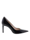 Stuart Weitzman Stuart Power 85 Stiletto Pumps In Black