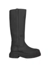 Stuart Weitzman Zip Boots In Black