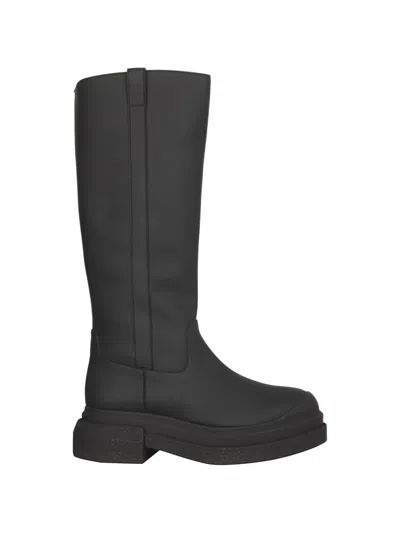 Stuart Weitzman Zip Boots In Black