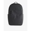 Stubble And Co Womens All Black Everyday Woven Backpack 20l In Black