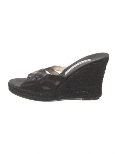 Pre-owned Stubbs & Wootton Espadrilles In Black