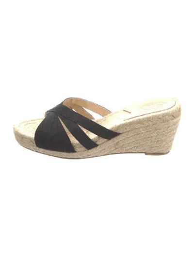 Pre-owned Stubbs & Wootton Espadrilles In Black